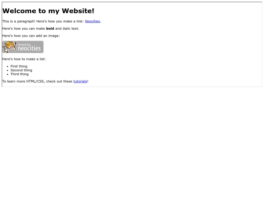 index screenshot