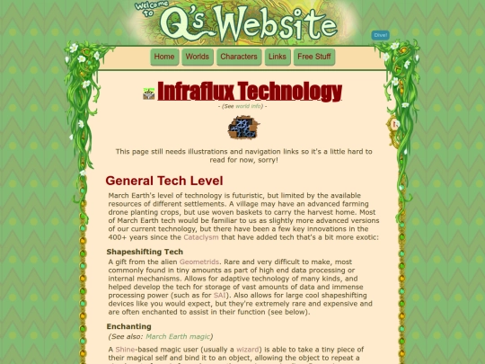 infraflux/technology screenshot