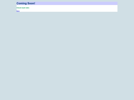 coming_soon screenshot