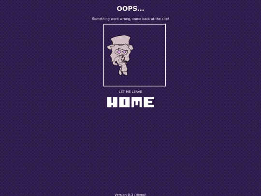 not_found screenshot