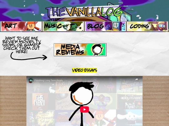 blog screenshot