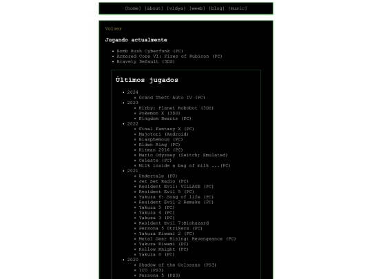 articulos/vidya/vidyalist screenshot