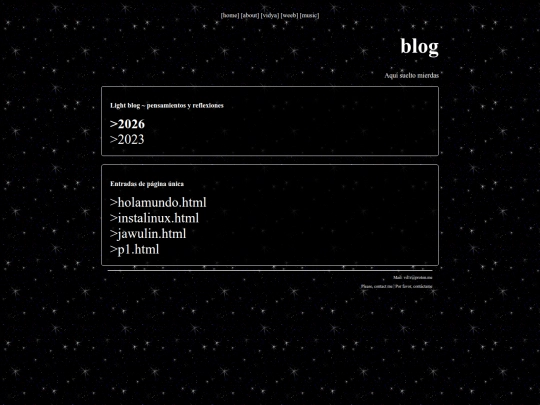 blog screenshot