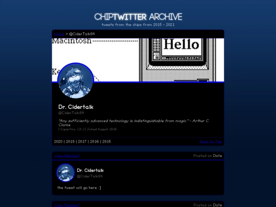 chips/cidertalk84 screenshot