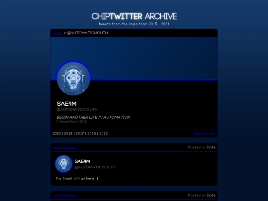 chips/sam screenshot