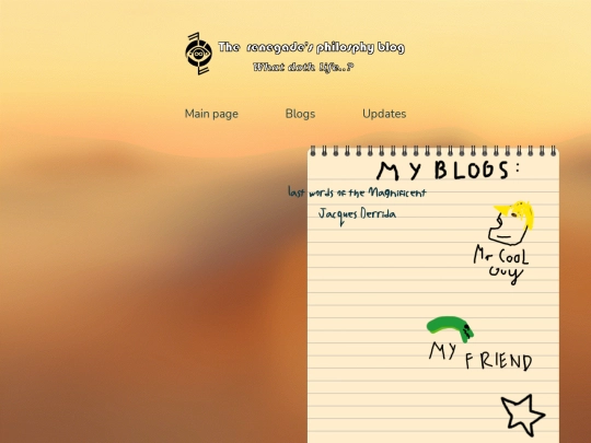 blogs screenshot