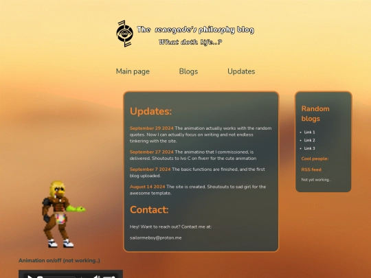 updates screenshot