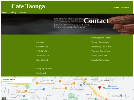 contact screenshot