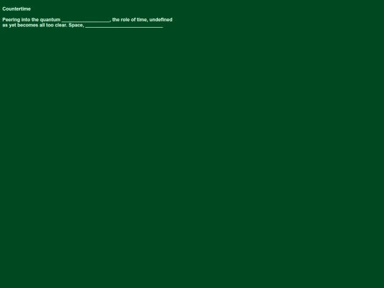 countertime screenshot