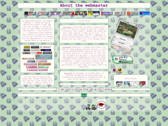 about_the_webmaster screenshot