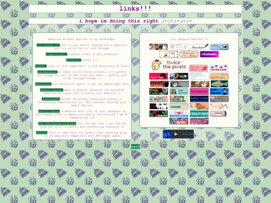 links screenshot
