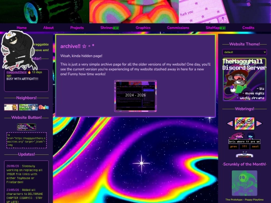 archive screenshot