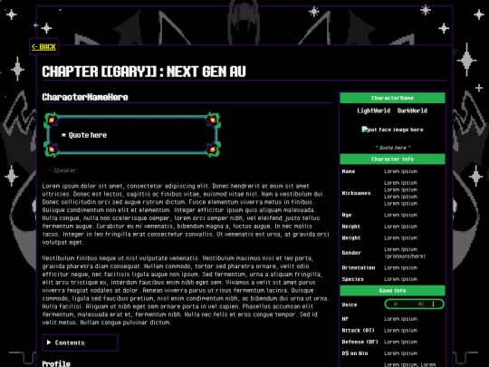 projects/chapter-gary/nextgen/cast/TEMPLATE screenshot