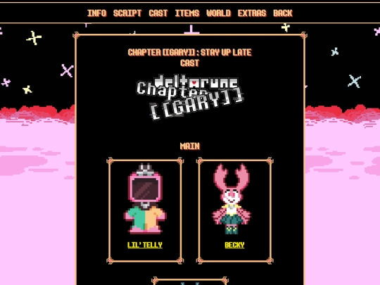projects/chapter-gary/stay-up-late/cast screenshot