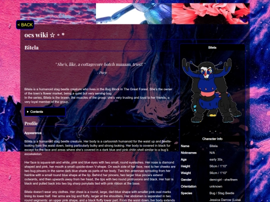 projects/original-characters/bitela screenshot