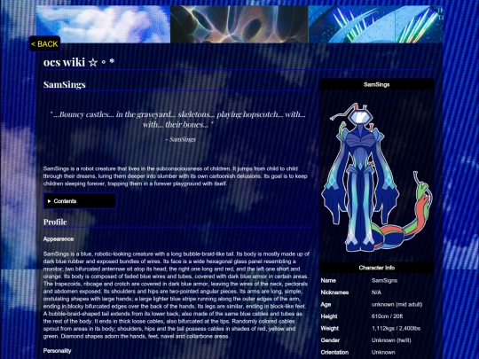 projects/original-characters/samsings screenshot