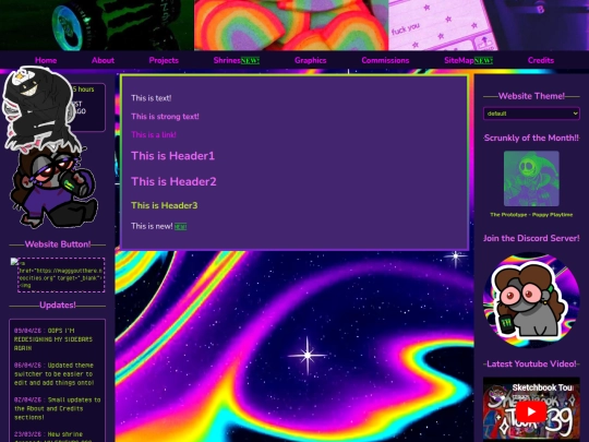 tests/tester screenshot