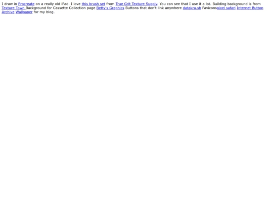 links screenshot