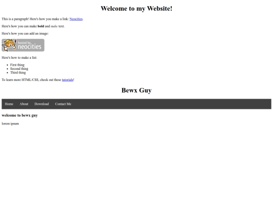 index screenshot