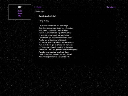 ozymandias screenshot