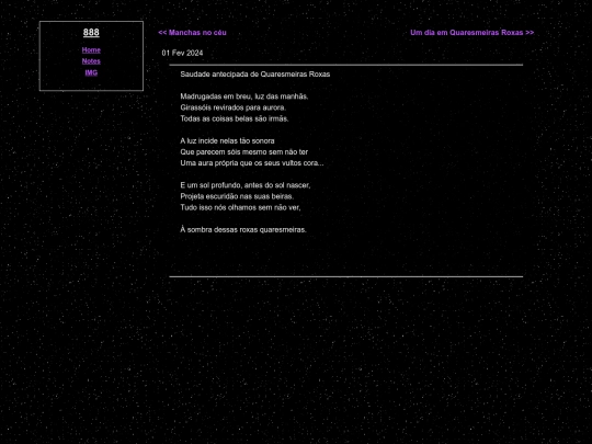 quaresmeiras screenshot
