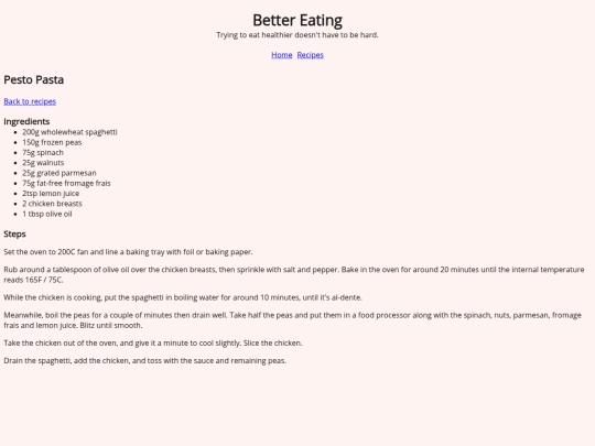 recipes/pesto-pasta screenshot