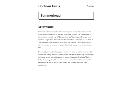 summerhead screenshot
