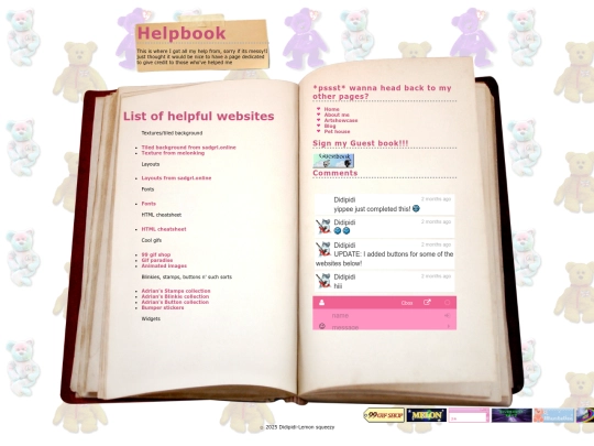 Helpbook screenshot