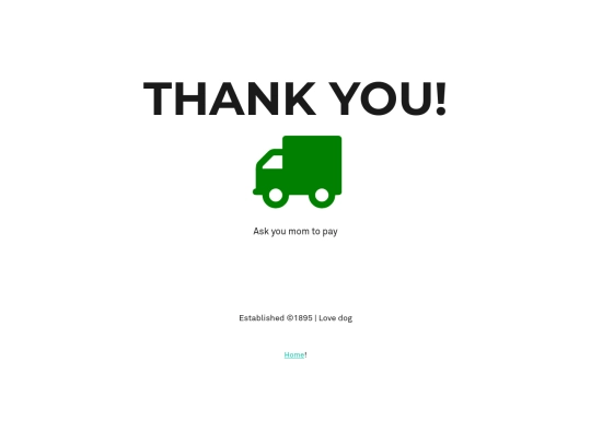 thankspage3 screenshot