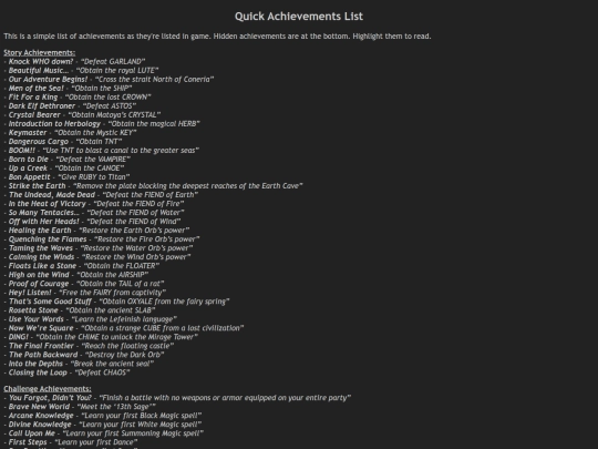 achieves2 screenshot