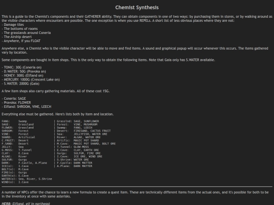 synthesis screenshot