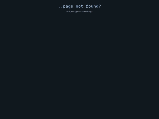 not_found screenshot