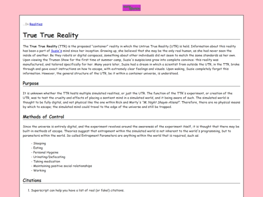 realities/ttrinfo screenshot