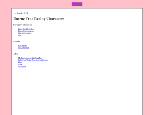 realities/utr/charactersinfo screenshot