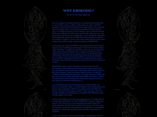 aboutKROKODIL screenshot