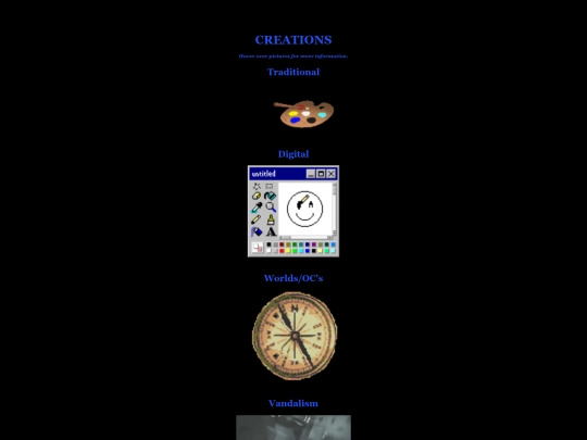 creations screenshot