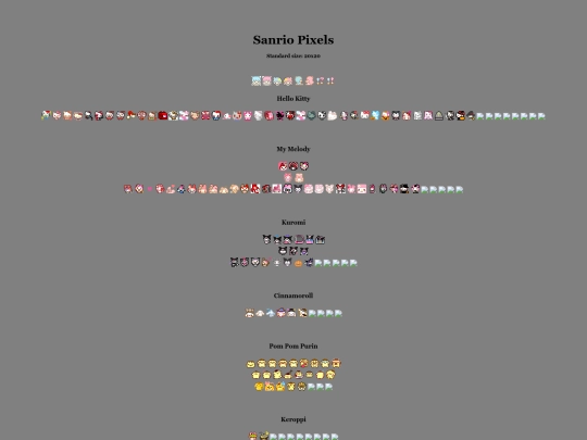 graphics/pixels/Sanrio screenshot