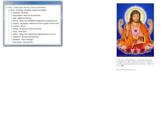 sitemap screenshot