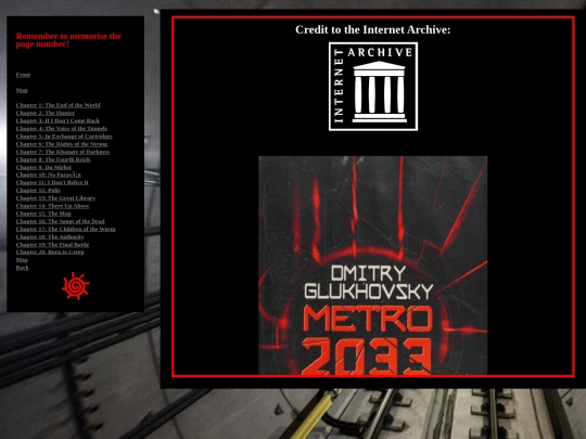 skute_archive/metro2033 screenshot