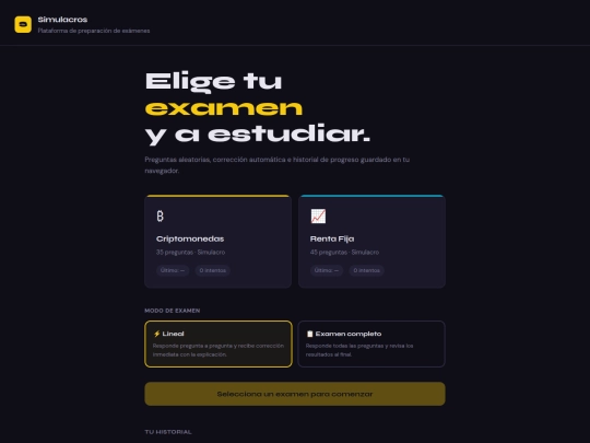 ACADI/plain/simulacro screenshot