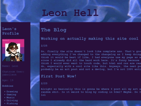 leonpage screenshot