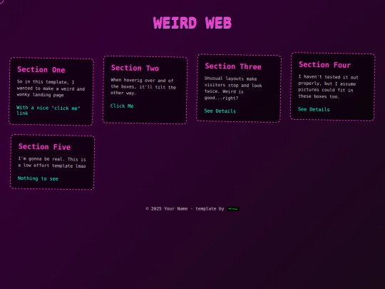 template5 screenshot