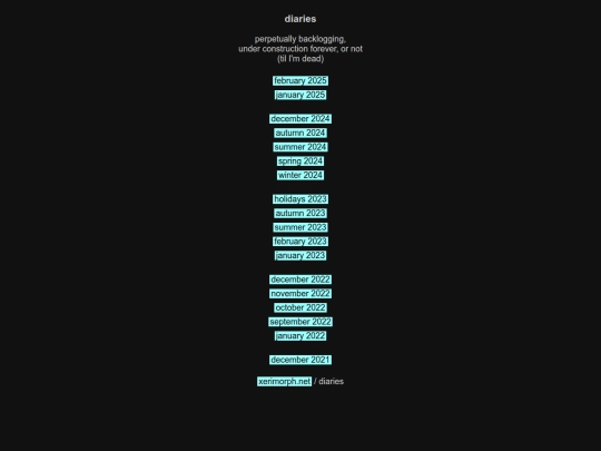 diary screenshot