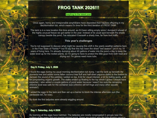 frogtank screenshot
