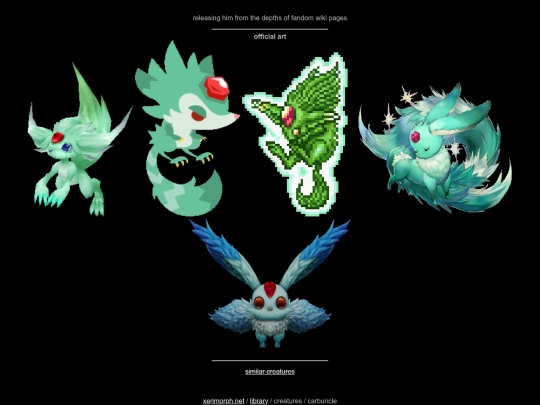 library/creatures/carbuncle screenshot