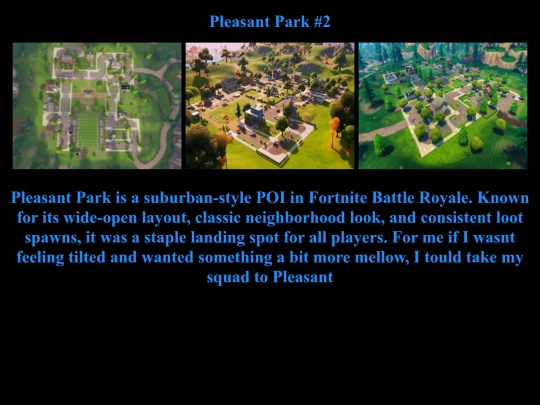 Pleasant Park screenshot