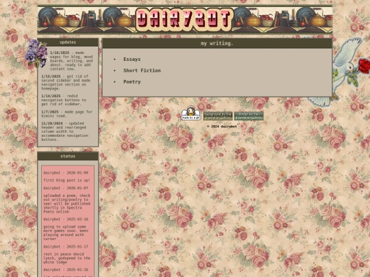writing screenshot