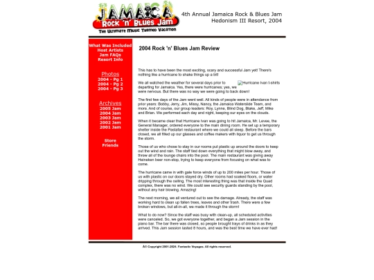 bluesjam/2004jam screenshot