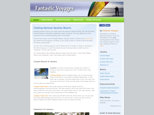 nudetours screenshot