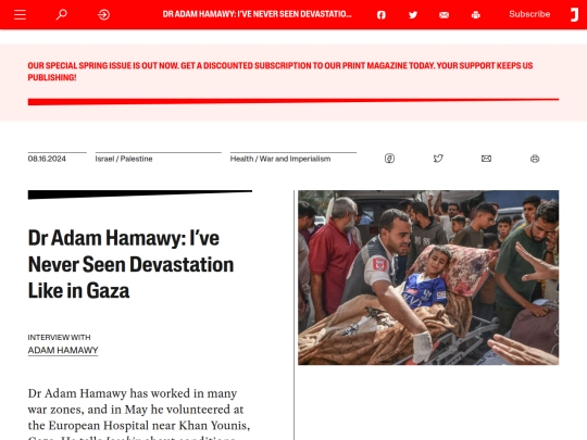 Gaza/Doctors/Dr Adam Hamawy： I’ve Never Seen Devastation Like in Gaza (4_22_2026 10：05：42 PM) screenshot
